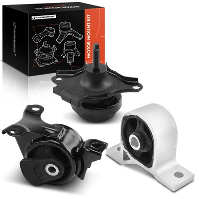 3pc Engine Mount and Transmission Mount Kit Front A-Premium APEM266