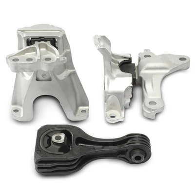 3 Pcs Engine Motor Mount & Transmission Mount