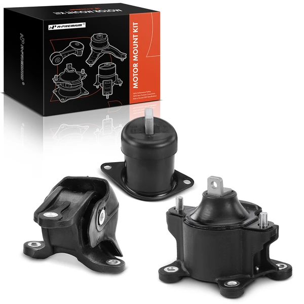 3-Pc Motor Mount Front & Rear A-Premium APEM274