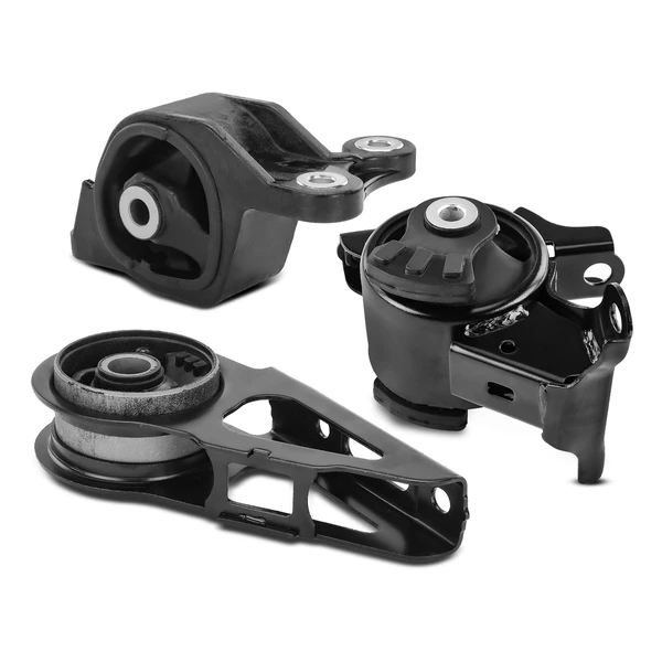 2007-2008 Honda Fit 3-Pc Engine Mount and Transmission Mount Kit Front & Rear A-Premium APEM276