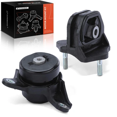 2 Pcs Upper & lower Transmission Mount