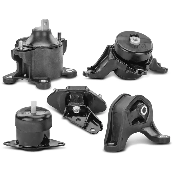 2009-2014 Acura TSX 5-Pc Engine Mount and Transmission Mount Kit Front & Rear A-Premium APEM279