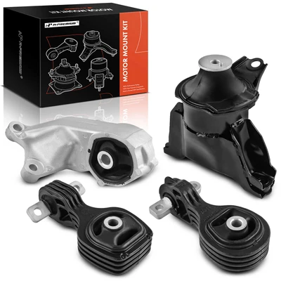 4 Pcs Engine Motor & Shock Mount & Torque Strut Mount