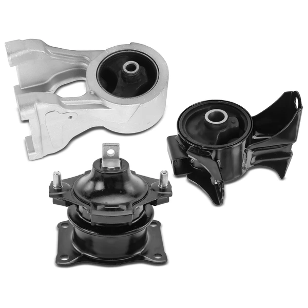 2005-2007 Honda Odyssey 3-Pc Engine Mount and Transmission Mount Kit Front & Rear A-Premium APEM284