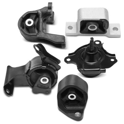 5 Pcs Engine Motor Mount & Transmission Mount
