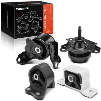 4Pcs Auto Trans Engine Motor & Transmission Mount