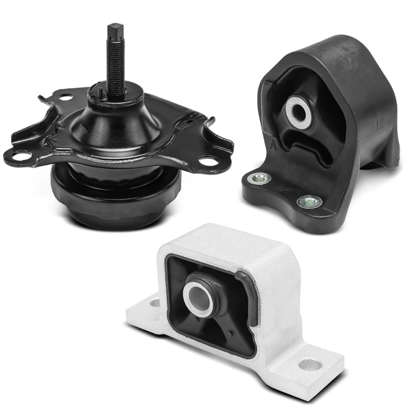 3-Pc Motor Mount, Front & Rear, A-Premium APEM320