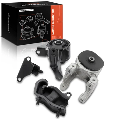4 Pcs Engine Motor & Transmission Mount