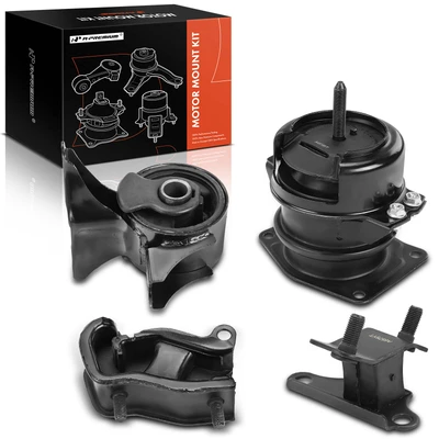 4 Pcs Engine Motor & Transmission Mount