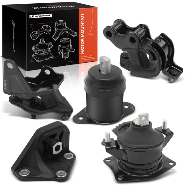 5 Pcs Engine Motor & Transmission Mount for 2003-2007 Honda Accord