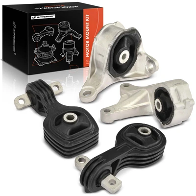 4 Pcs Engine Motor & Transmission & Torque Strut Mount
