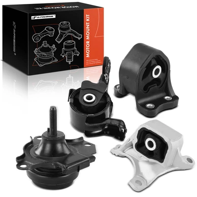 4 Pcs Engine Motor & Transmission Mount