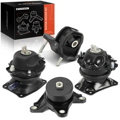 4 Pcs Engine Motor & Transmission Mount
