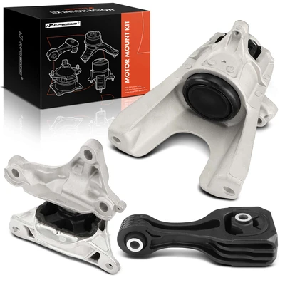 3 Pcs Engine Motor & Transmission & Torque Strut Mount