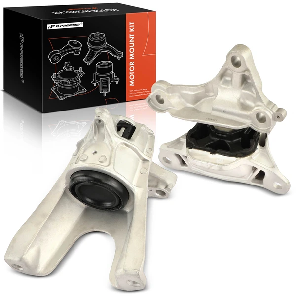 2-Pc Motor Mount + Transmission Mount, Front, A-Premium APEM588