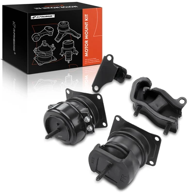 4 Pcs Engine Motor & Transmission Mount