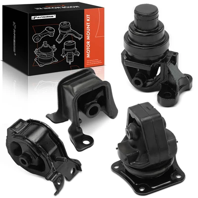 4 Pcs Engine Motor & Transmission Mount