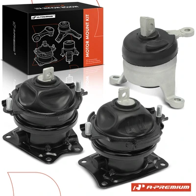 3 Pcs Engine Motor Mount