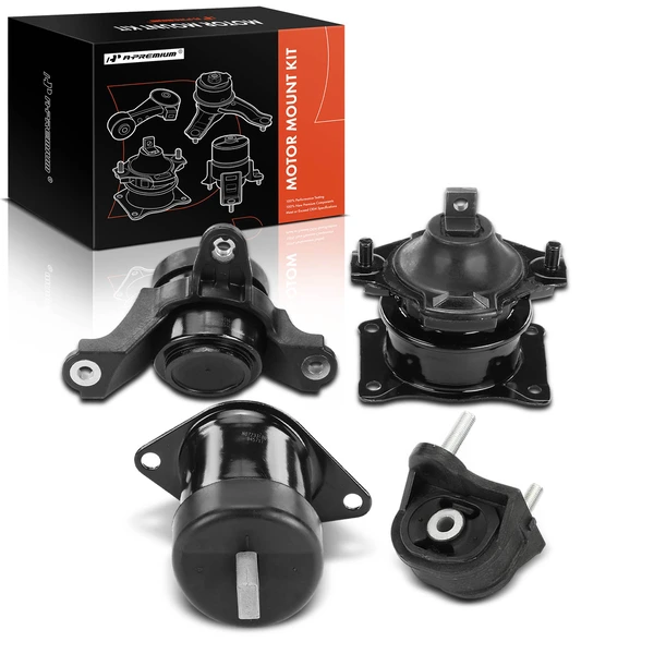 4-Pc Motor Mount + Transmission Mount, Front, A-Premium APEM1091