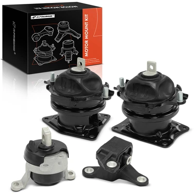 4 Pcs Engine Motor & Transmission Mount