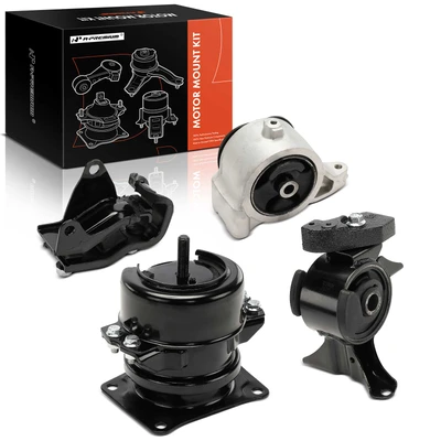 4 Pcs Engine Motor & Transmission Mount