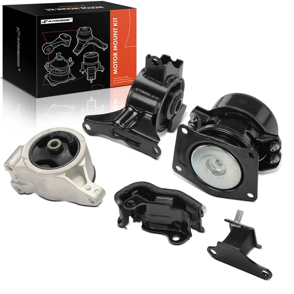 2005 Honda Pilot 5-Pc Engine Mount and Transmission Mount Kit Front & Rear A-Premium APEM1388