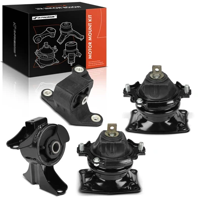 4 Pcs Engine Motor & Transmission Mount