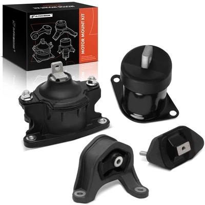 4 Pcs Engine Motor & Transmission Mount