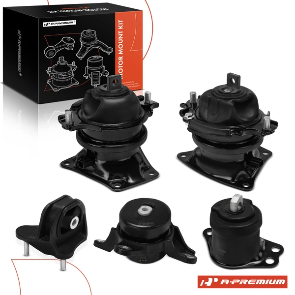 2015-2020 Acura TLX 5-Pc Engine Motor and Automatic Transmission Mount A-Premium APEM1403