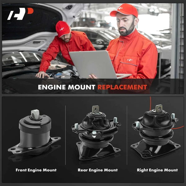 3-Pc Engine Motor Mount A-Premium APEM1404