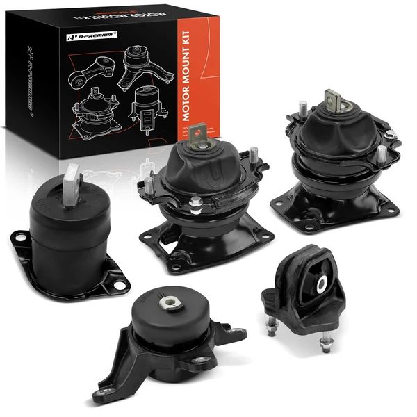 5 Pcs Engine Motor & Transmission Mount for 2008-2012 Honda Accord