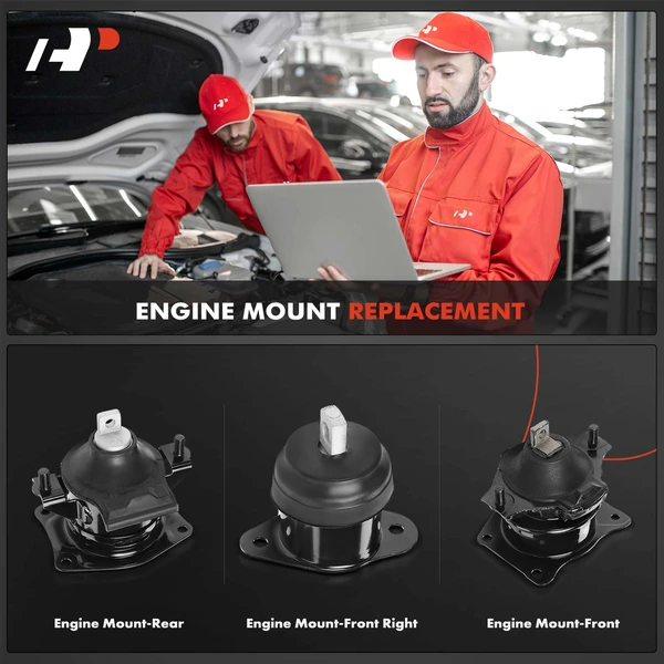 3-Pc Engine Mount A-Premium APEM1513