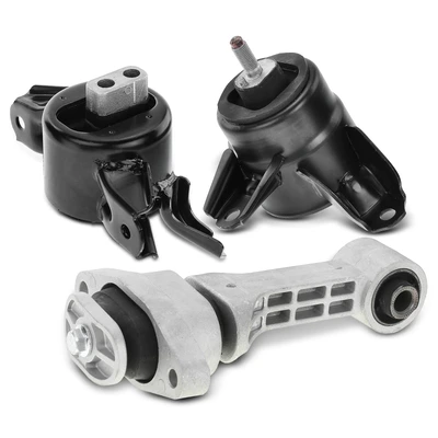 3 Pcs Engine Motor & Transmission Mount