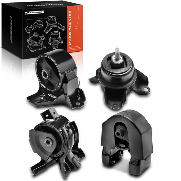2009-2010 Hyundai Sonata 4-Pc Engine Mount and Transmission Mount Kit Front & Rear A-Premium APEM326