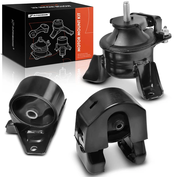 3-Pc Motor Mount Front & Rear A-Premium APEM328