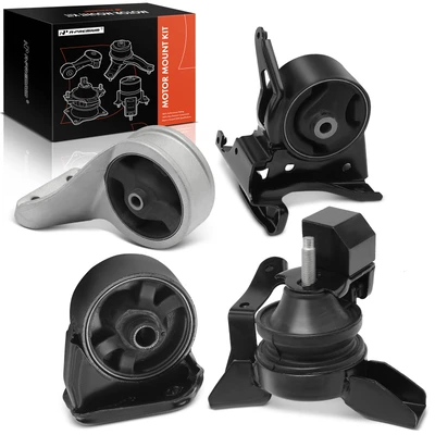 4 Pcs Engine Motor & Transmission Mount