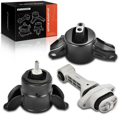 3 Pcs Engine Motor & Transmission Mount & Torque Strut Mount