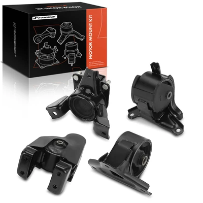 4 Pcs Engine Motor & Transmission Mount