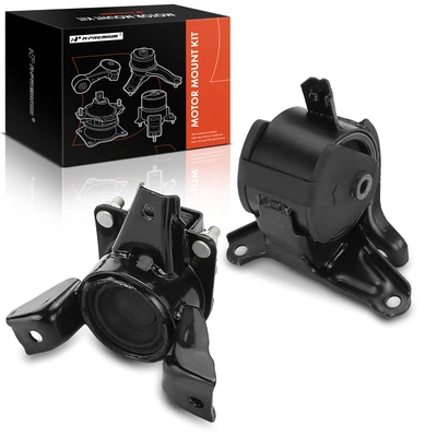 2 Pcs Engine Motor & Transmission Mount