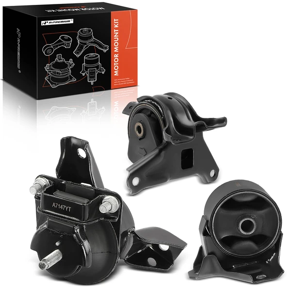 3 Pcs Engine Motor & Transmission Mount for 2006-2008 Hyundai Azera