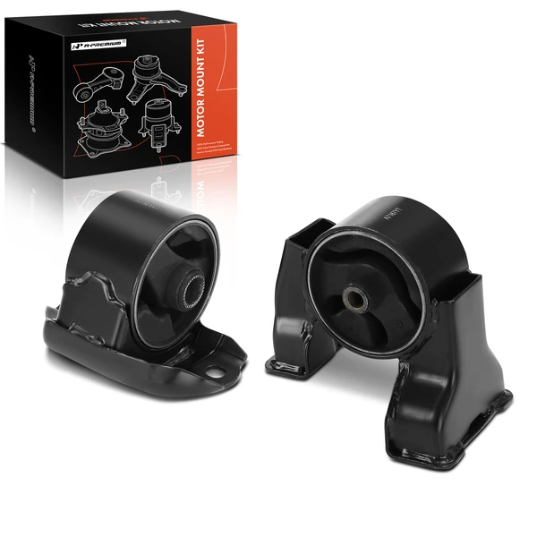2-Pc Motor Mount Front & Rear A-Premium APEM649