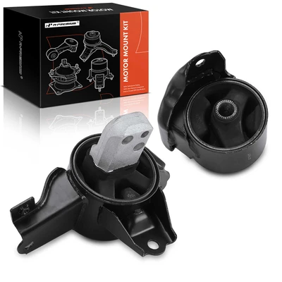2 Pcs Engine Motor & Transmission Mount