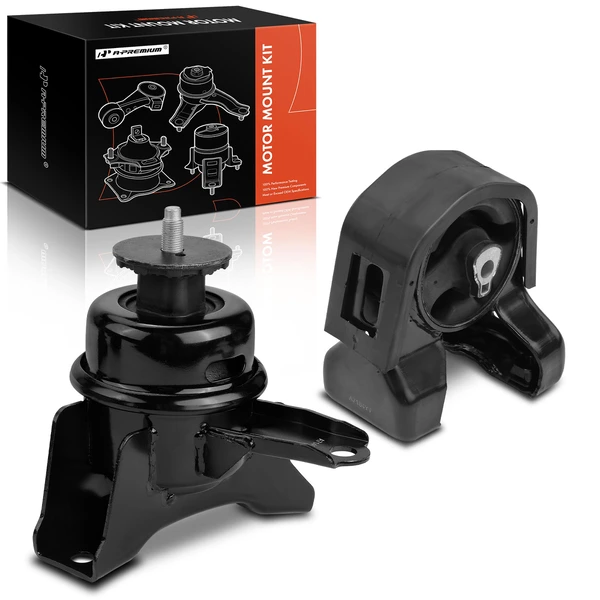 2-Pc Engine Motor Mount, Front & Rear, A-Premium APEM657