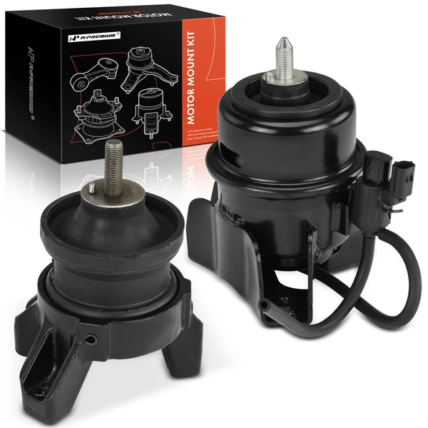 2 Pcs Front & Rear Engine Motor Mount for 2007-2012 Hyundai Veracruz