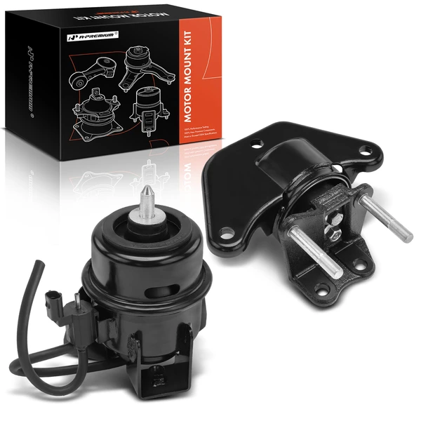 2-Pc Engine Mount and Transmission Mount Kit Front & Left A-Premium APEM668