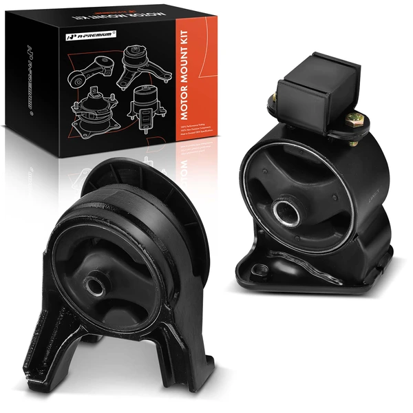 2-Pc Motor Mount Front & Rear A-Premium APEM671