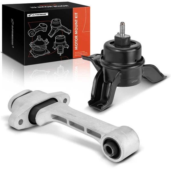 2-Pc Motor Mount + Torque Strut Mount, Front, A-Premium APEM675
