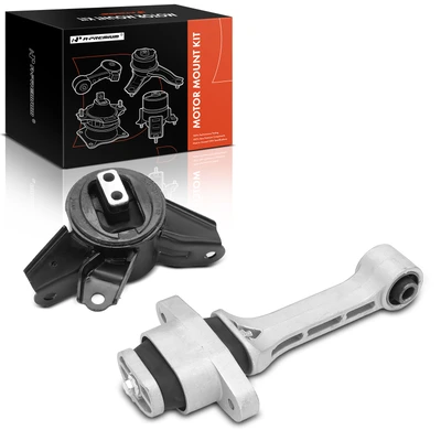 2 Pcs Engine Motor & Torque Strut Mount