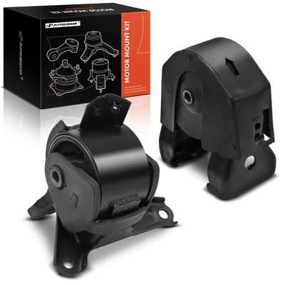 2 Pcs Engine Motor & Transmission Mount