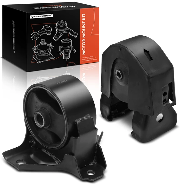 2-Pc Motor Mount Front & Rear A-Premium APEM684